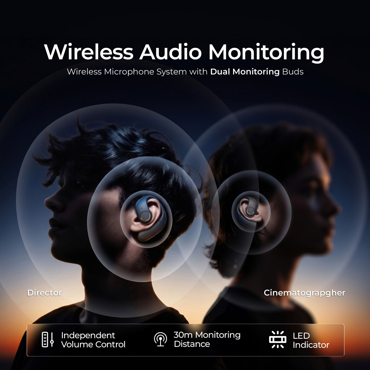 Digitek DWM 122 Wireless Microphone with Audio Monitoring