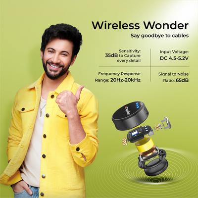 Digitek (DWM-115) 2-in-1 Wireless Microphone