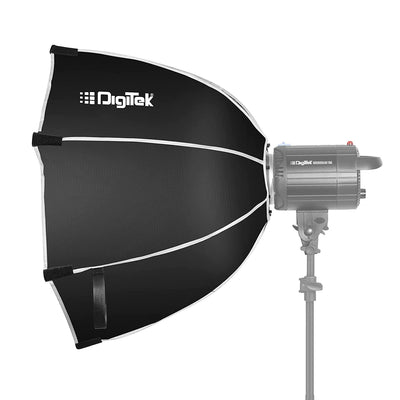 Digitek (DSB-90 Bowens) 90CM Octagon Soft Box with Bowens Mount Lightweight & Portable, Comes with Diffuser Sheets & Carrying Case (DSB-90 Bowens) - Digitek