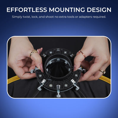 Digitek (DSB 30cm Mini) 30cm Softbox with Mini Bowens Mount